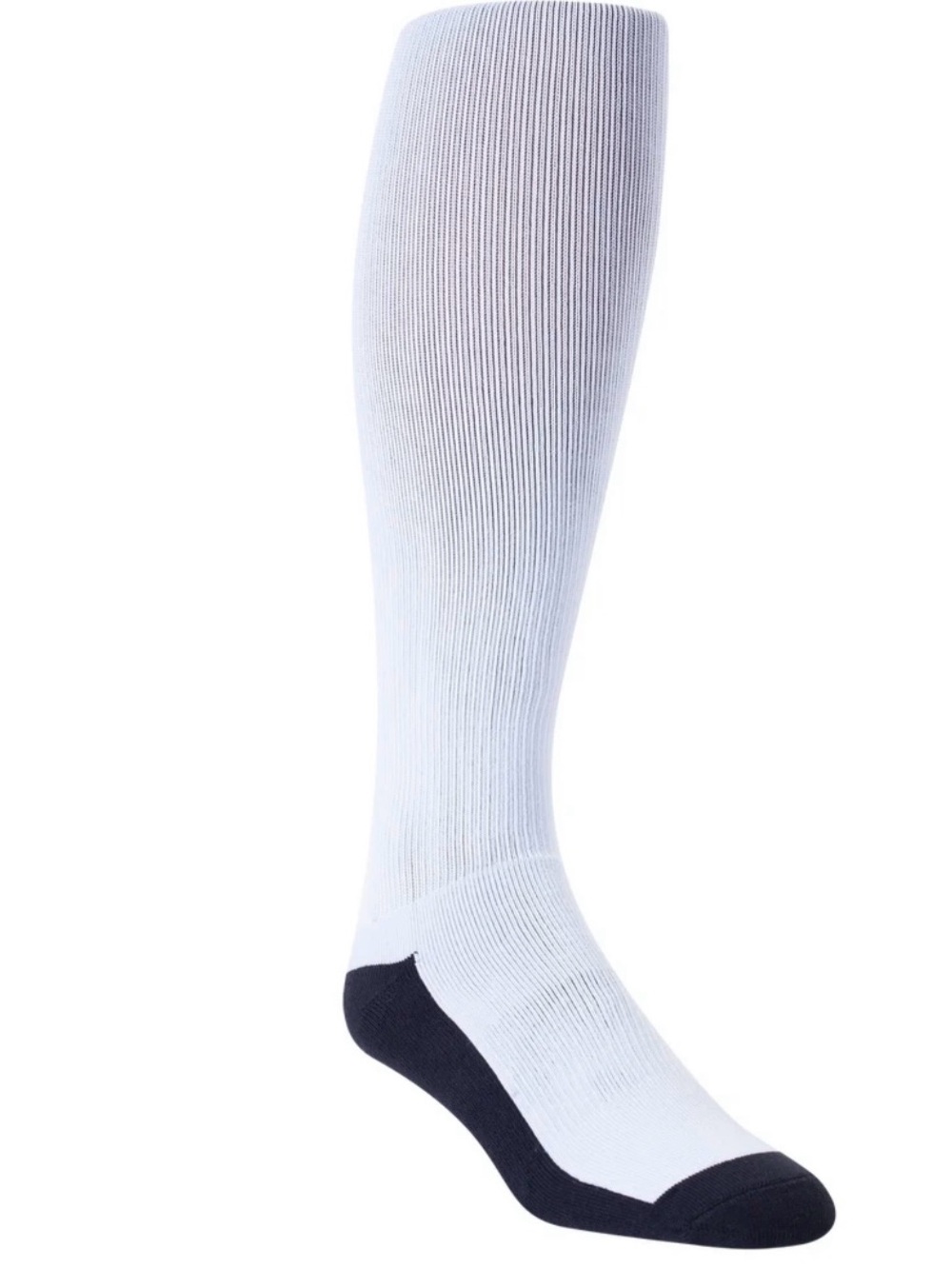 Brand New Pro Feet Men's White Over the Calf Soccer Sock 5 Pair